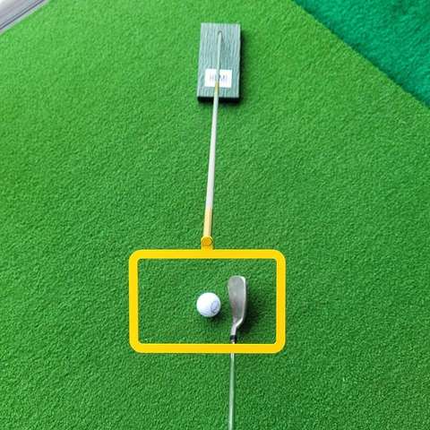 Golfer using the Hemi